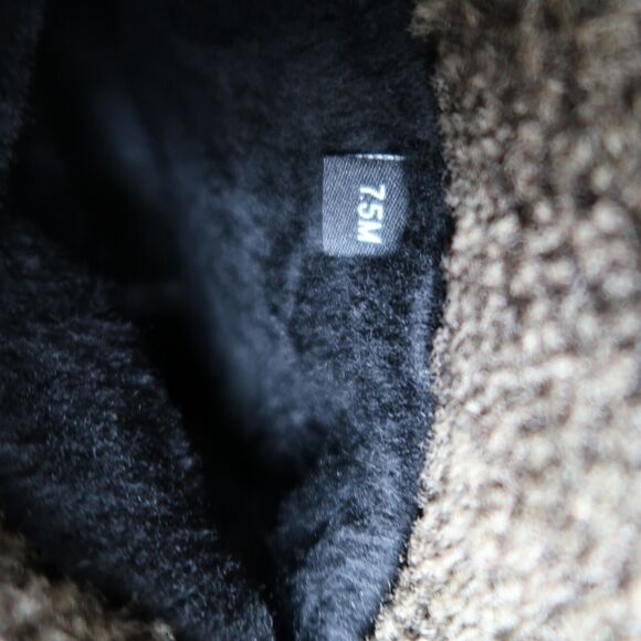 Stuart Weitzman Shoes Womens 7.5 Slouch Boot Short Leather Pull On Black Classic - Picture 14 of 16